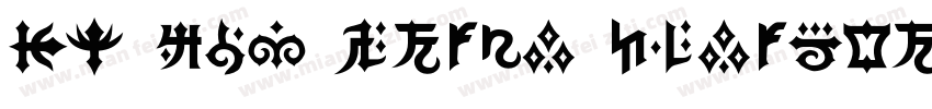 Kh MPS Jrung Regular字体转换